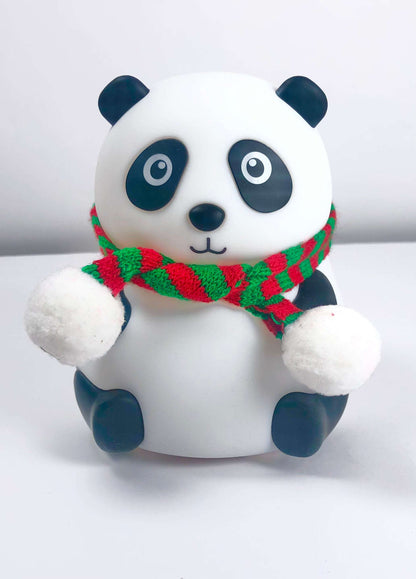 CUTIEPEA Panda Sitting Silicon Lamp, Soft LED Glow, Cute and Durable Design, Perfect for Kids’ Bedroom or Nursery Decor