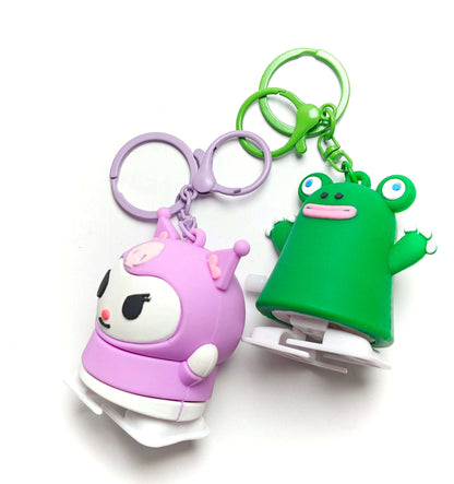 CUTIEPEA Sanrio Kuromi Winding Walking Keychain – Cute and Fun Design, Wind-Up Action, Perfect Accessory for Bags and Keys