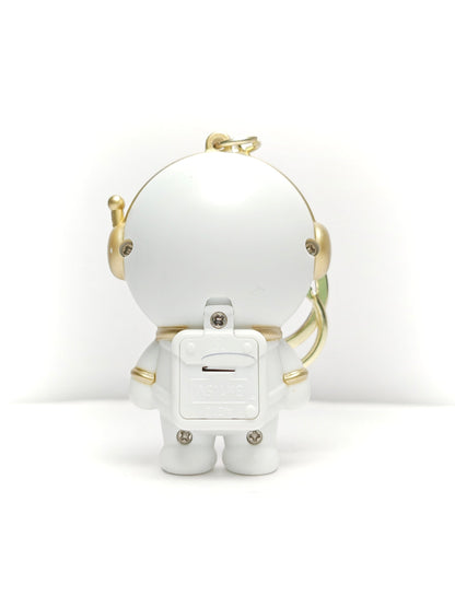 CUTIEPEA Astronaut LED Keychain - Durable Light-Up Key Ring for Bags and Keys, Space-Themed Design