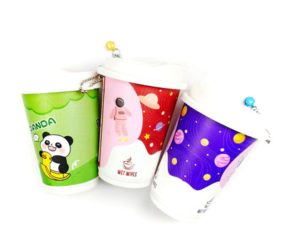 CUTIEPEA Wet Wipes Cone Shape, Compact and Travel-Friendly Design, Soft and Gentle for Kids and Adults