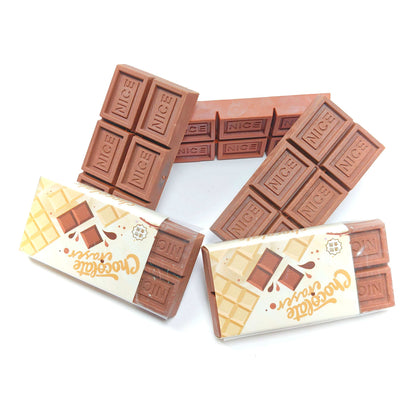 CUTIEPEA Chocolate Eraser, Realistic Chocolate Bar Design, Non-Toxic and Durable, Perfect for Kids’ Stationery and Fun School Supplies