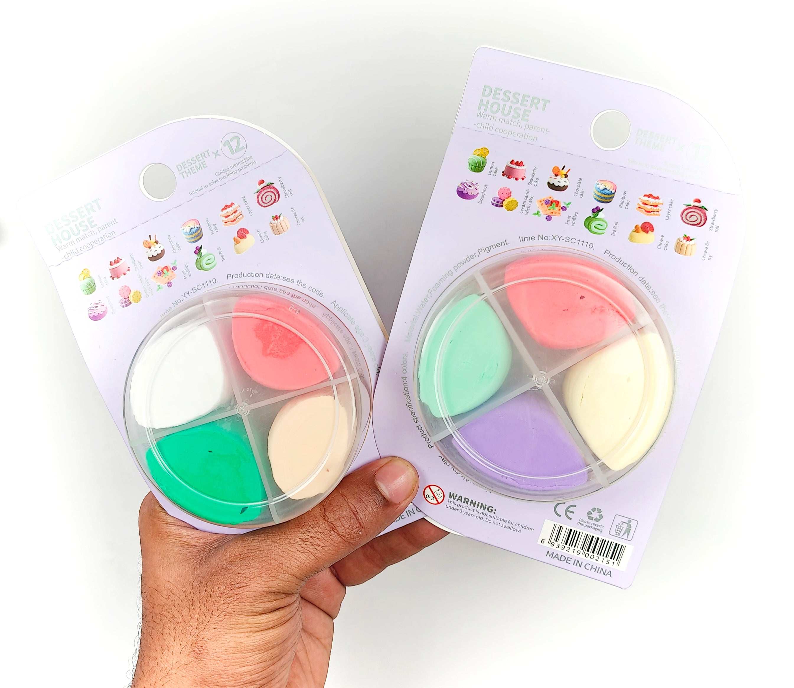 CUTIEPEA Air Dry Clay, Non-Toxic Soft Modeling Clay for Kids, Easy to Shape and Safe for Crafting and DIY Projects