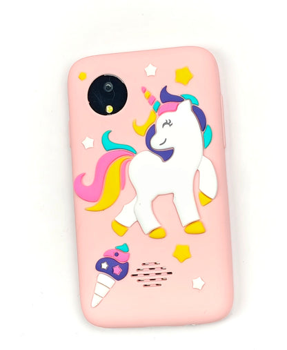 CUTIEPEA Smart Phone with Buttons - UNICORN, With GAMES, Interactive Toy Phone for Kids, Durable Design with Unicorn Theme, Fun and Educational Play