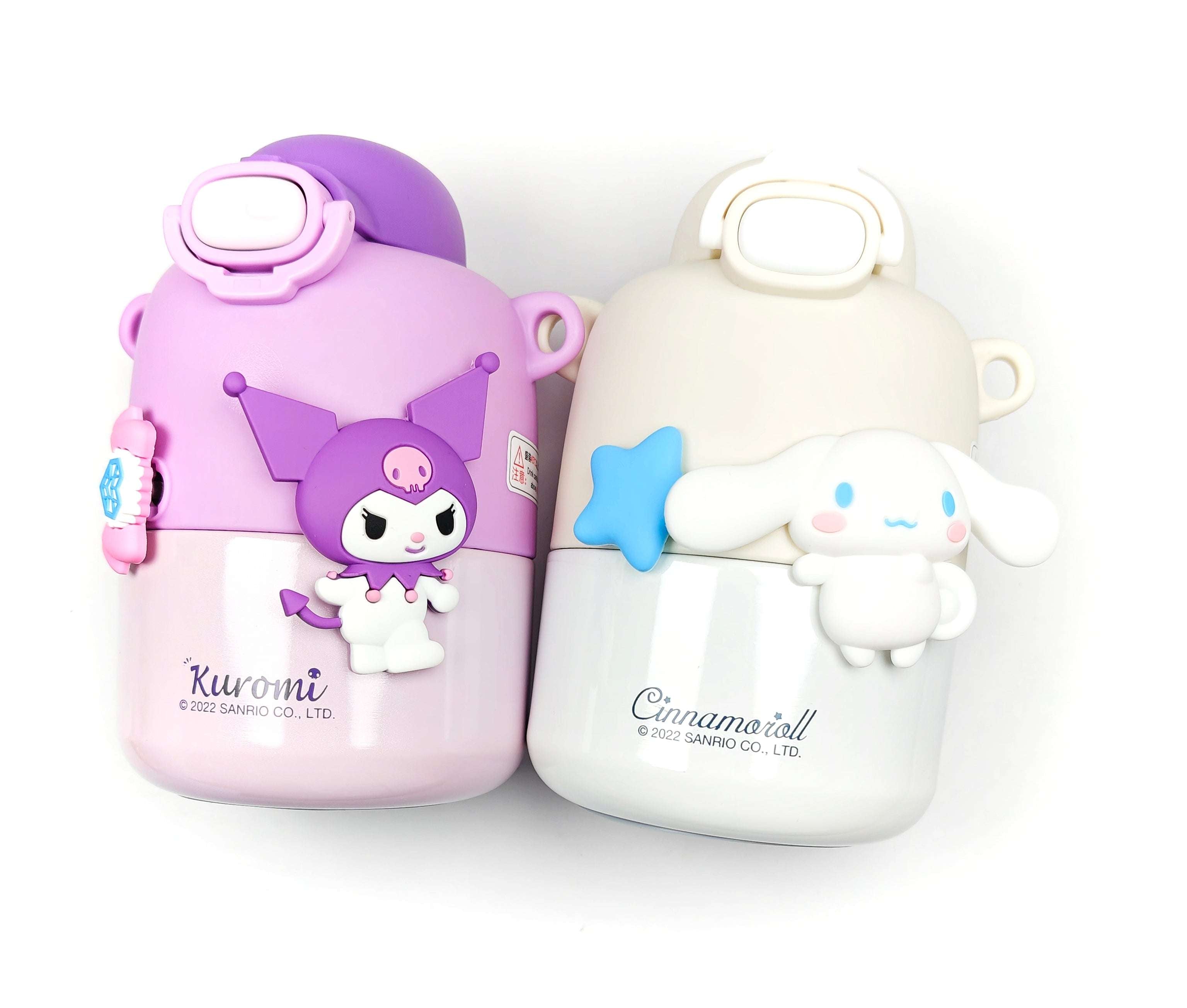 CUTIEPEA Kuromi Stainless Steel Thermal Bottle, Insulated Design, Keeps Drinks Hot or Cold, Perfect for Kids’ School and Outdoor Use