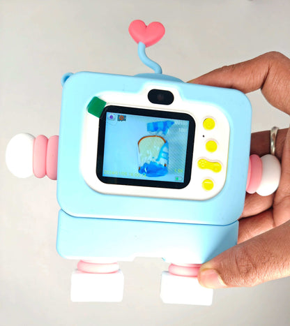 CUTIEPEA Digital Silicon Robot Camera, Fun and Durable Design, Interactive Toy for Kids, Perfect for Play and Learning Activities