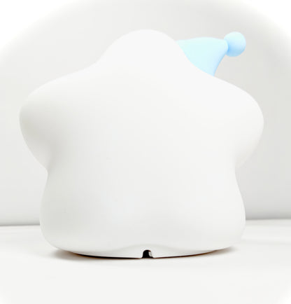 CUTIEPEA Star Silicon Lamp, Soft Glow LED Light, Rechargeable and Durable, Perfect for Kids’ Bedroom or Nursery Decor