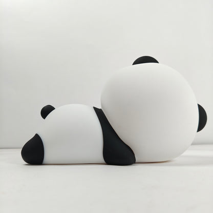 CUTIEPEA Sleeping Silicon Panda Lamp, Soft LED Light, Cute and Durable Design, Perfect for Kids' Bedroom or Nursery Decor