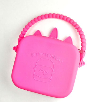 CUTIEPEA Silicon Sling Bag, Stylish and Durable Design, Adjustable Strap, Perfect for Kids' Accessories and Everyday Use