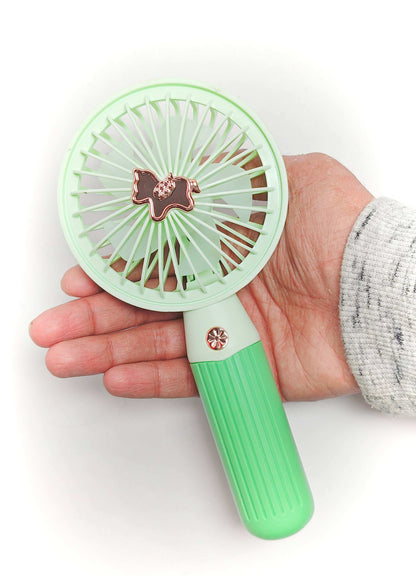 CUTIEPEA Rocky Baby Hand Fan with 3 Speed Modes – Portable, Compact Design, Rechargeable, Perfect for Kids and Adults